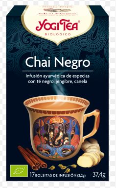 Yogi Tee Chai Negro
